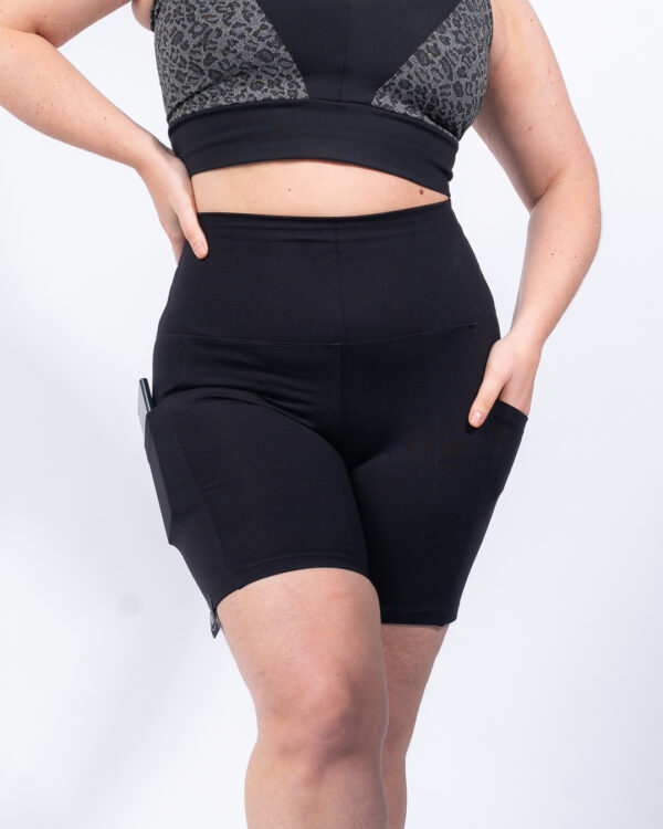 Biker deportiva Cute alto impacto - bolsillos laterales