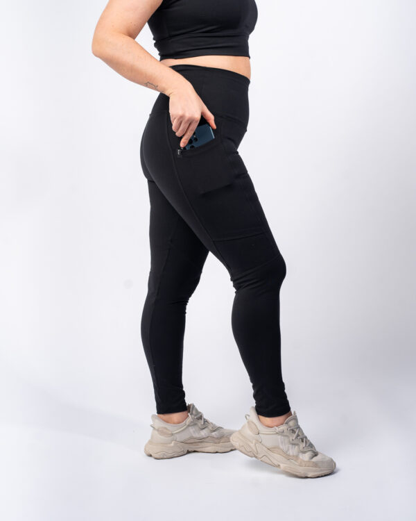 Calza deportiva Cute de alto impacto - Negro