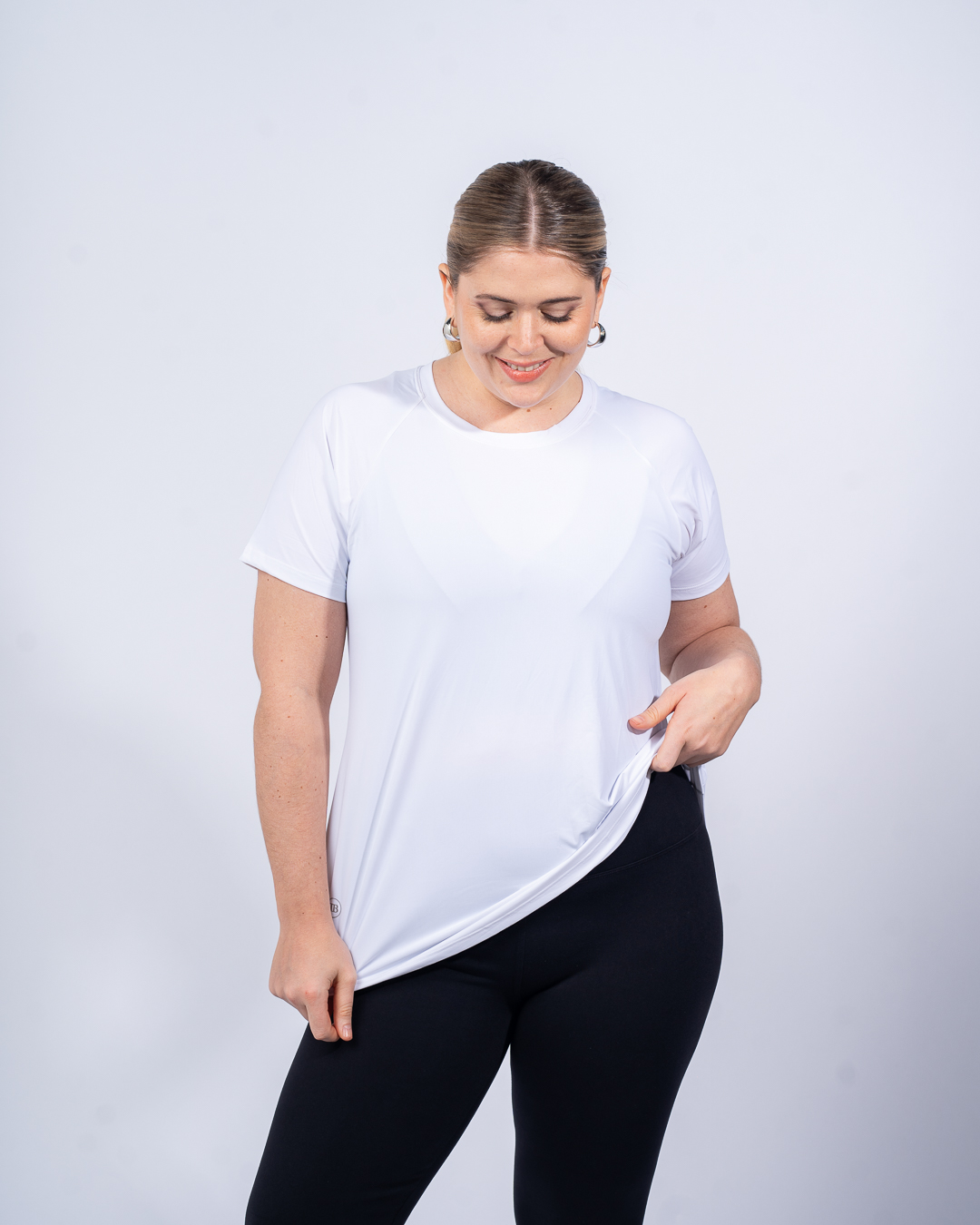 Remera deportiva Ana ECO - blanco - Imagen 3