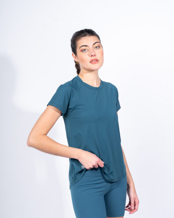 Remera deportiva Ana ECO - Petroleo