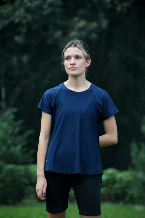 Remera deportiva Ana - Marino