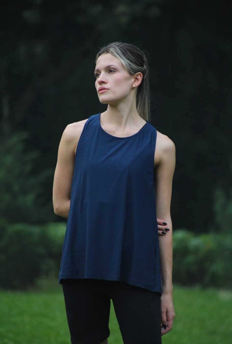 Musculosa deportiva Lara - Marino - Imagen 3